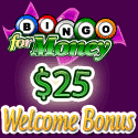 $25 free, no deposit at Bingo for Money